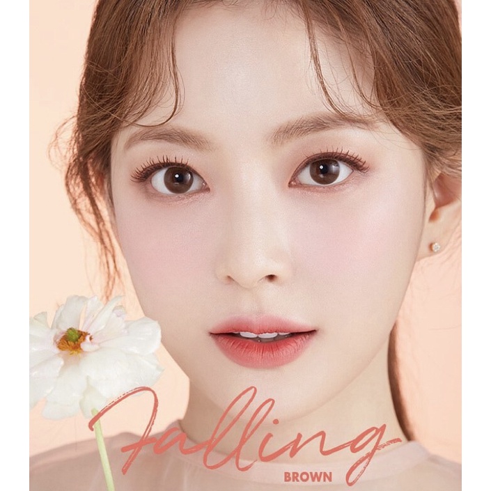 คอนแทคเลนส์ 🌈Falling🌈 Brown / Gray (Gaezz Secret) ขนาดมินิ 💖ขายดี🍭สุดฮิตจากเกาหลี🔥
