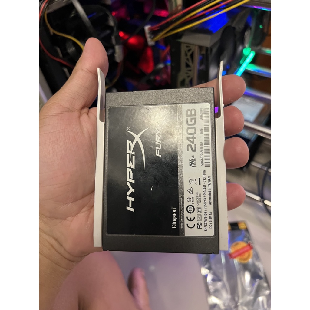 [มือสอง] Kingston 240 GB SSD HYPERX FURY MacOS