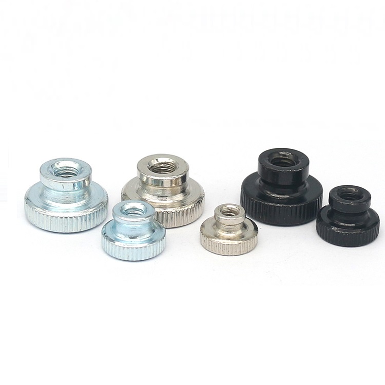 [M3 M4 M5 M6 M8 M10] GB806 น็อตสกรูมือชุบนิกเกิลชุบสังกะสี Knurled น็อตปรับหัวสูงหัวใหญ่ ราคา ถูกที่สุด ดีลบีเคเค แกลเลอรีภาพที่ 3