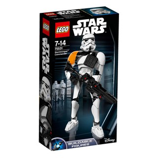 75531: LEGO Star Wars Stormtrooper Commander Buildable Figure (สินค้ากล่องไม่สวย)