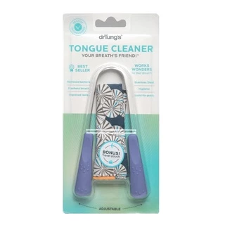 drTung's Tongue Cleaner | ที่ทำความสะอาดลิ้น 1 pcs รุ่นสแตนเลส ( คละสี )