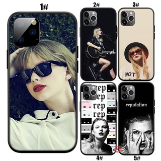 เคสนิ่ม ลายนักร้อง Taylor Swift AR101 สําหรับ iPhone 5 5S 6 6S 7 8 11 Pro Max Plus SE XR