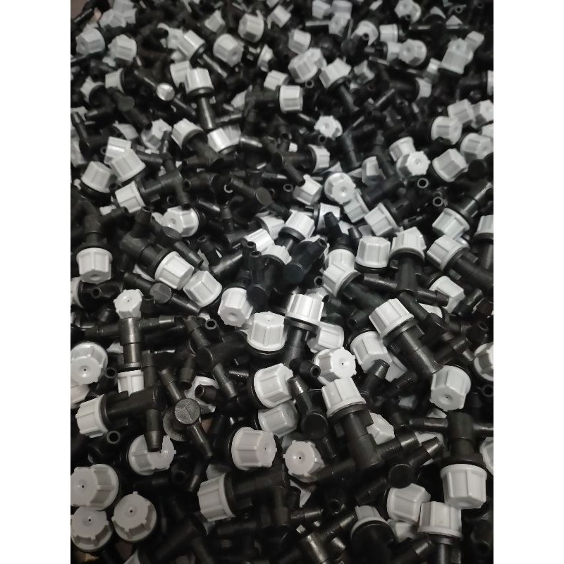 ❄ชุดสุดคุ้ม หัวพ่นหมอก x20 ชุดข้อต่อ 3 ทาง เข้าสายไมโคร4/7มม. พ่นฆ่าเชื้อโควิดได้