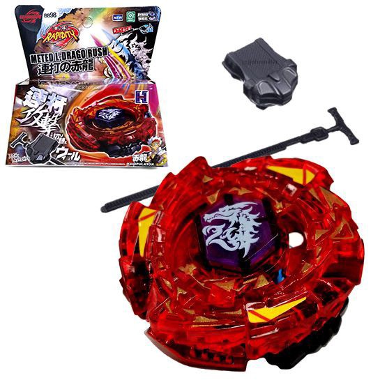 Beyblade Ultimate Meteo L Drago Rush Red Dragon Bb Reshuffle Novo Shopee Thailand