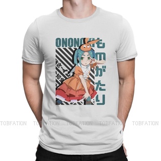 เสื้อยืดวินเทจขายดี เสื้อยืดลําลอง ผ้าฝ้าย 100% แขนสั้น พิมพ์ลายกราฟฟิค Monogatari Young Weird Fiction Yotsugi Ononoki โ
