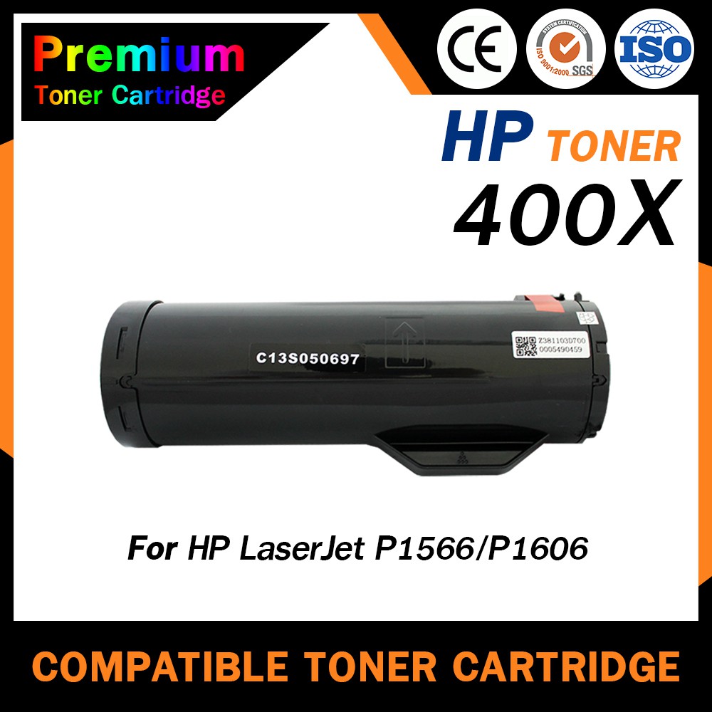 ตลับหมึกเลเซอร์ CF400X  M400 For HP LaserJet Pro M252dw M252n M277dw  CF400X/HP 400X/400X/CF400