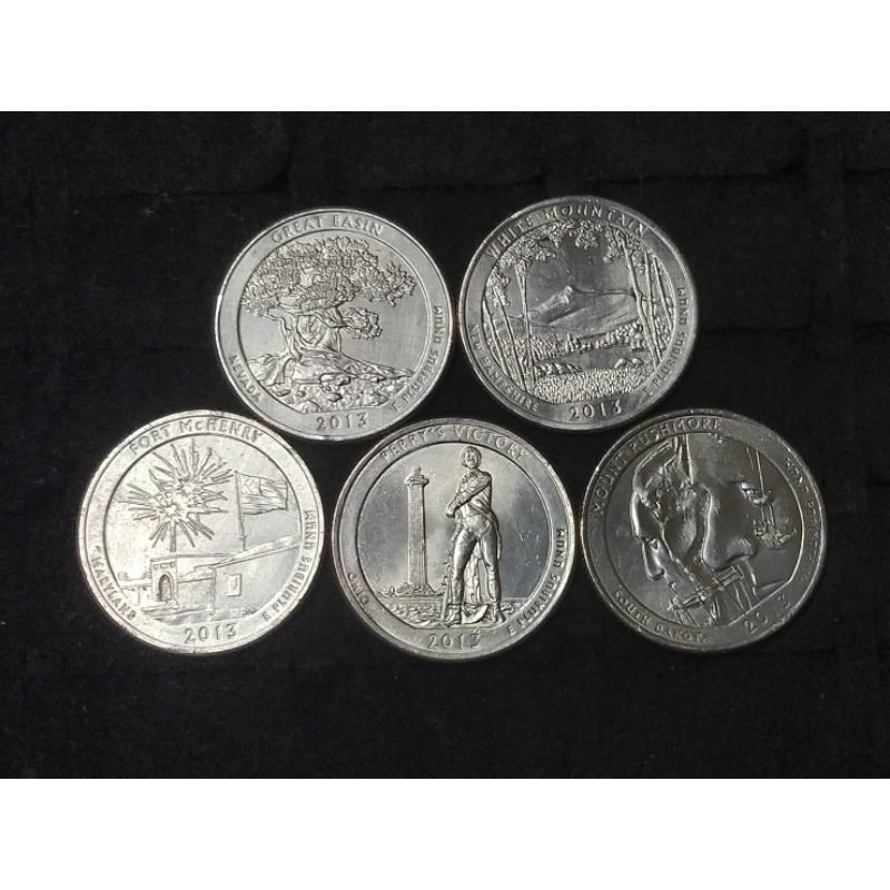 เหรียญ​ต่างประเทศ​ (636) สหรัฐ​อเมริกา​ 2013 | Shopee Thailand