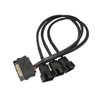 ⚡🔥 สาย Y สายแปลง Sata to 3-4 PIN PWM / MOLEX to 3-4 PIN PWM 🔥⚡