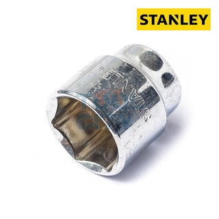 STANLEY 88-134 ลูกบ็อกสั้น 6 เหลี่ยม 3/8"เบอร์21