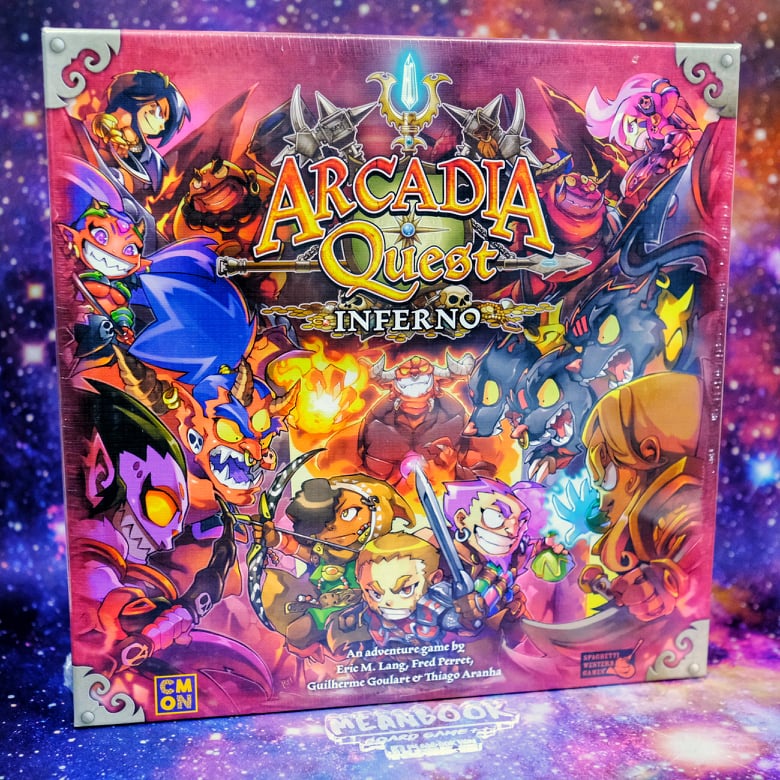 Arcadia Quest Inferno Board Game