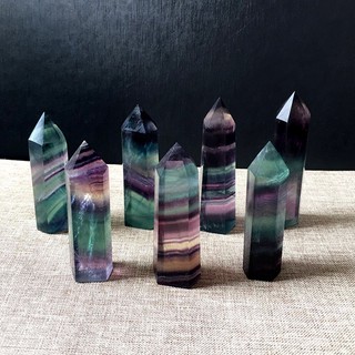 bestprice 1920 คริสตัลหกเหลี่ยมธรรมชาติ fluorite