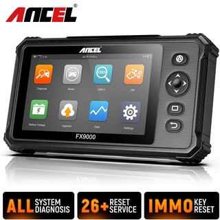 Ancel Fx9000 Obd2 เครื่องสแกนเนอร์วินิจฉัยรถยนต์ Dpf Ger 26 ฟังก์ชั่นรีเซ็ต