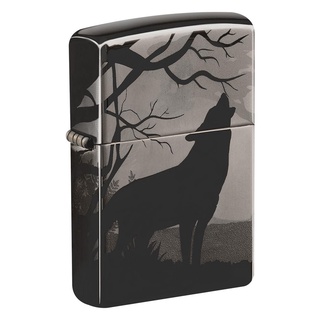 Zippo ไฟแช็กรุ่น 49188 Wolves  ของแท้ รับประกันตลอดชีวิต นำเข้าและจำหน่ายโดยตัวแทนจำหน่าย