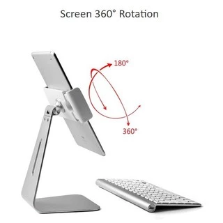 Loyverse POS ฐานAP7S อลูมินั่มสีเงิน POS-KIOSK เครื่องพิมพ์ Q90EC WiFi / USB ลิ้นชักเก็บเงินอัตโนมัติ ใช้กับทุกซอฟ