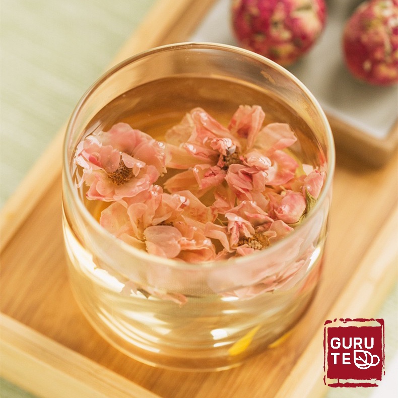 ชาดอกไม้ อัดก้อน Floral ball Tea - guru_tea - ThaiPick