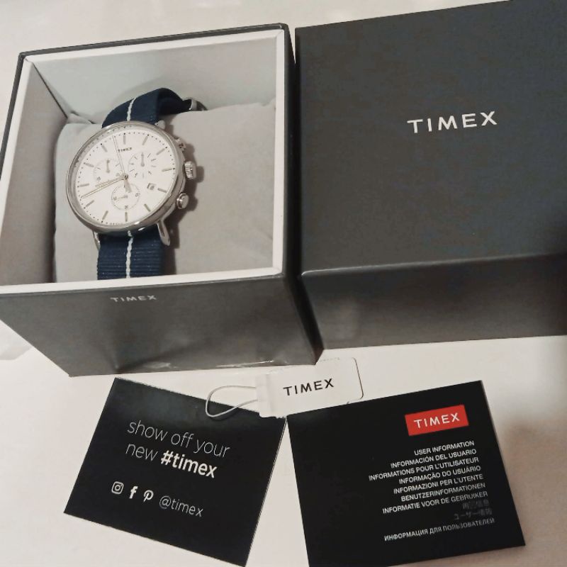 USED LIKE NEW!! นาฬิกา TIMEX Weekender Fairfield (ต่อรองราคาได้)