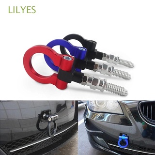 LILYES Car Accessories Car Trailer Hooks For BMW Vehicle Towing Hook Tow Trailer Hooks Aluminum Racing Car Car Racing Tow Hook Front Rear Bumper Auto Trailer Ring Car Decoration for European Cars/Multicolor