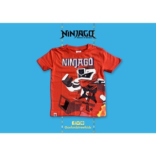 ✅ [2-3Y] Ninjago T-Shirt เสื้อยืดแขนสั้น นินจา โก