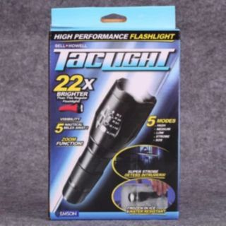 TacLight ไฟฉายพลังสูง TacLight USA สว่างถึง 5000 LUX สว่างกว่าไฟฉายทั่วไปถึง 22เท่า