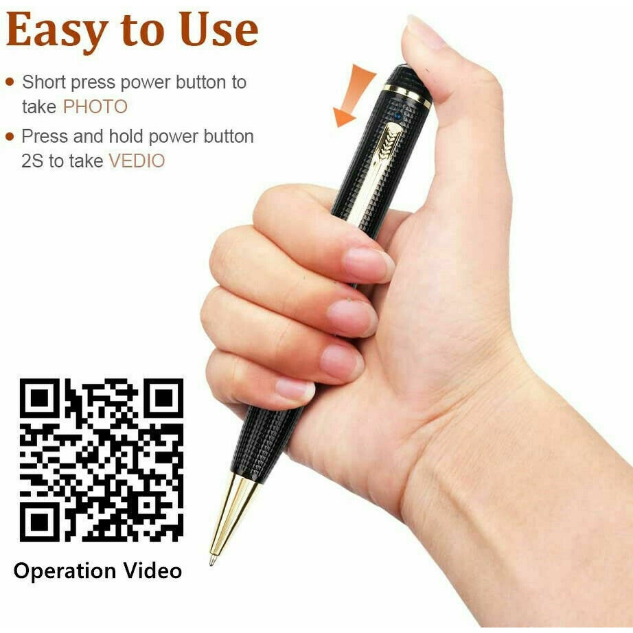 Mini Recorder Mic Voice 1080P Mini Camera Pocket Pen Cam Portable Video Cam