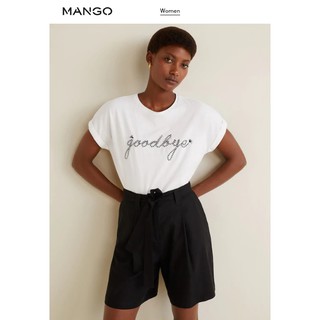 MANGO Rope Message T-shirt