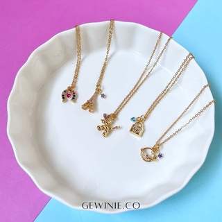 Gewinie.co - Two charm necklace