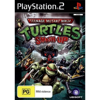 แผ่นเกมส์ Play Station2 PS2 Teenage Mutant Ninja Turtles Smash-Up ( 1 DVD )