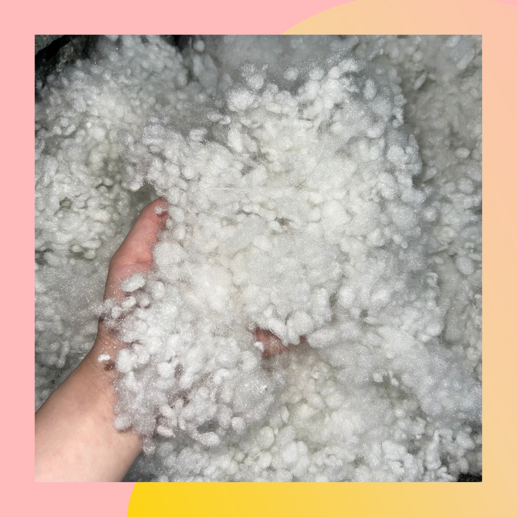 สําลีก้อน 7D Em House 1KG สําลีก้อนเป่าลมสอดไส้ตุ๊กตาหมี