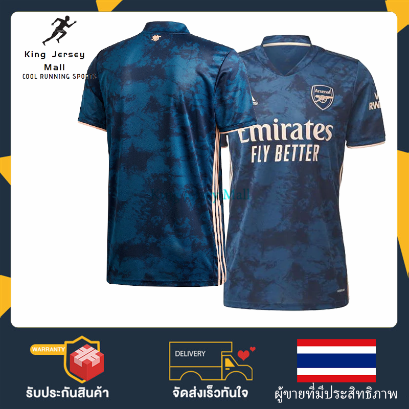 เสื้อแข่งอาร์เซนอล (3rd) 20/21 Arsenal ( 3rd) Jersey เสื้อยืด เสื้อฟุตบอลผู้ชายเสื้อ( AAA แท้)