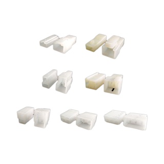 โปรโมชั่น : ปลั๊กต่อสายไฟ ปลั๊กขั้วต่อสายไฟ ปลั๊กช่องพลาสติก Socket Plug ขนาด 6.310.3 มม. 1 ช่อง 2 ช่อง 3 ช่อง 4 ช่อง 6 ช่อง