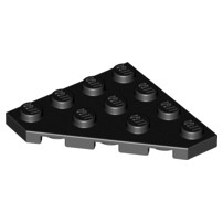 [503] ชิ้นส่วนเลโก้ Lego Part Wedge, Plate 4 x 4 Cut Corner (30503) ราคา/ชิ้น