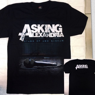 ขายดี!Lint9 {พร้อมส่ง เสื้อยืดผ้าฝ้าย 100% พิมพ์ลายวงร็อค Asking Alexandria Cod โอเวอร์ไซซ์ ไซซ์ XS-6XL สําหรับผู้ชาย ขอ