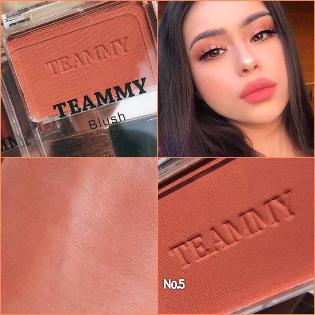 TEAMMY BLUSH [No.T101] ทีมมี่บลัช ปัดแก้มสีสวย รุ่นใหม่ล่าสุด High Performance Formula No.T101