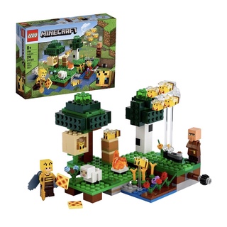 LEGO Minecraft The Bee Farm 21165 Minecraft Building Action Toy with a Beekeeper, Plus Cool Bee and Sheep Figures,