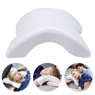 CSH หมอน เพื่อสุขภาพ แบบโค้ง Pressure Free Memory Pillow รุ่น Pressure-Free-Memory-Pillow-02B-J1