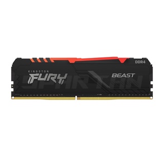 RAM16GB (16GBx1) 3200 Kingston FURY Beast RGB DDR4  (KF432C16BB1A/16) PC