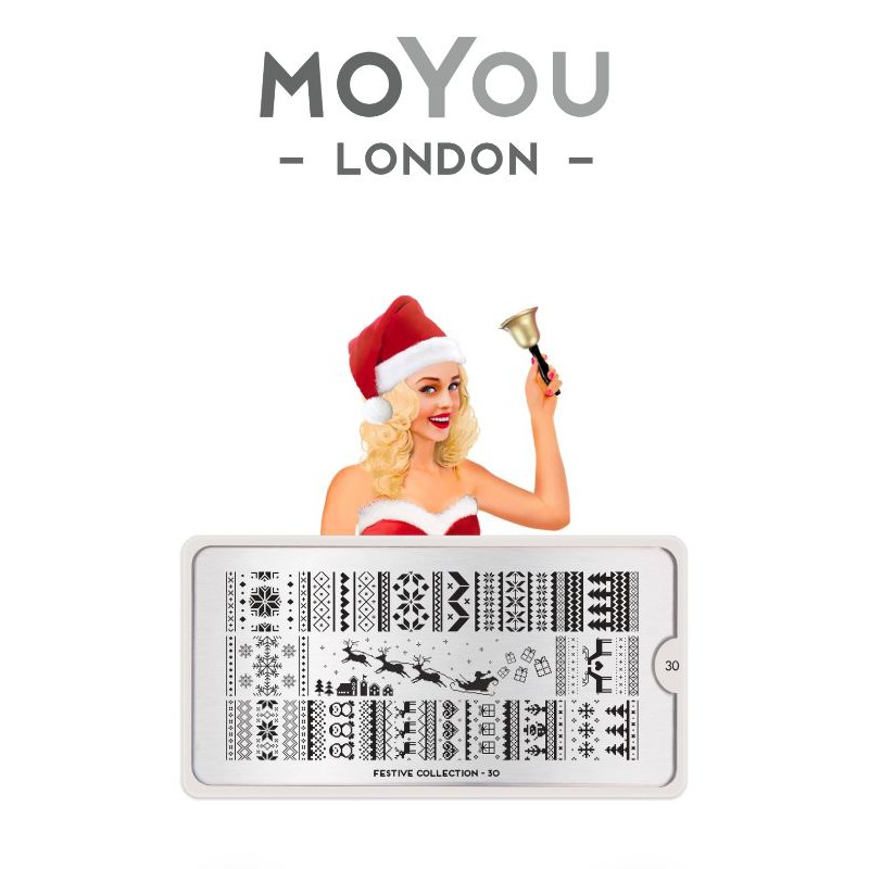 MoYou London เซตปั๊มลายเล็บ ทำง่าย สวย คม ชัด