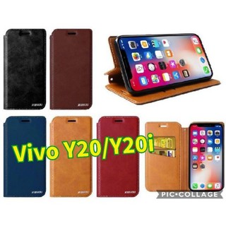 เคสฝาพับXundu VivoY20/Y20iแบบเปิดปิด เก็บนามบัตรได้