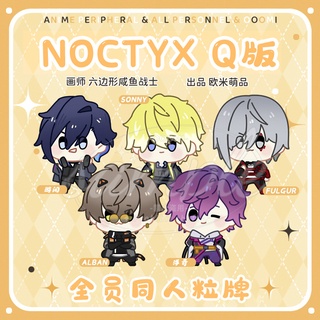 Noctyx Nijisanji Sonny AlbanFulgur สแตนดี้อะคริลิค แบบสองด้าน ขนาดเล็ก สร้างสรรค์ เครื่องประดับน่ารัก Yugo Violeta