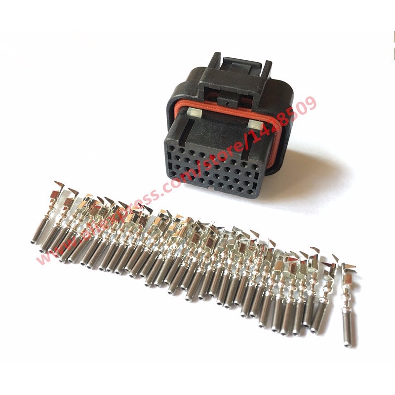 1 Set 34 Pin Female Tyco AMP Auto Oil Gas Connector 4-1437290-0