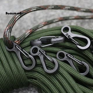 (hn) พวงกุญแจตะขอมินิ sf carabiner 10 ชิ้น