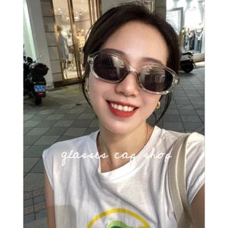 แว่นกันแดด สไตล์แฟชั่นเกาหลี No.98036 สำหรับทุกเพศ [ร้านไทย🇹🇭สินค้าพร้อมส่ง]