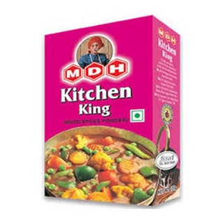 พร้อมส่ง! เอ็มดีเอช คิทเช่น คิง เครื่องปรุงรสอาหารอินเดีย 100 กรัม MDH Kitchen King Blend of Spices 100g