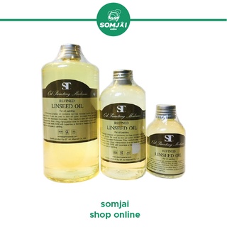 ST - REFINED LINSEED OIL น้ำมันลินซีด