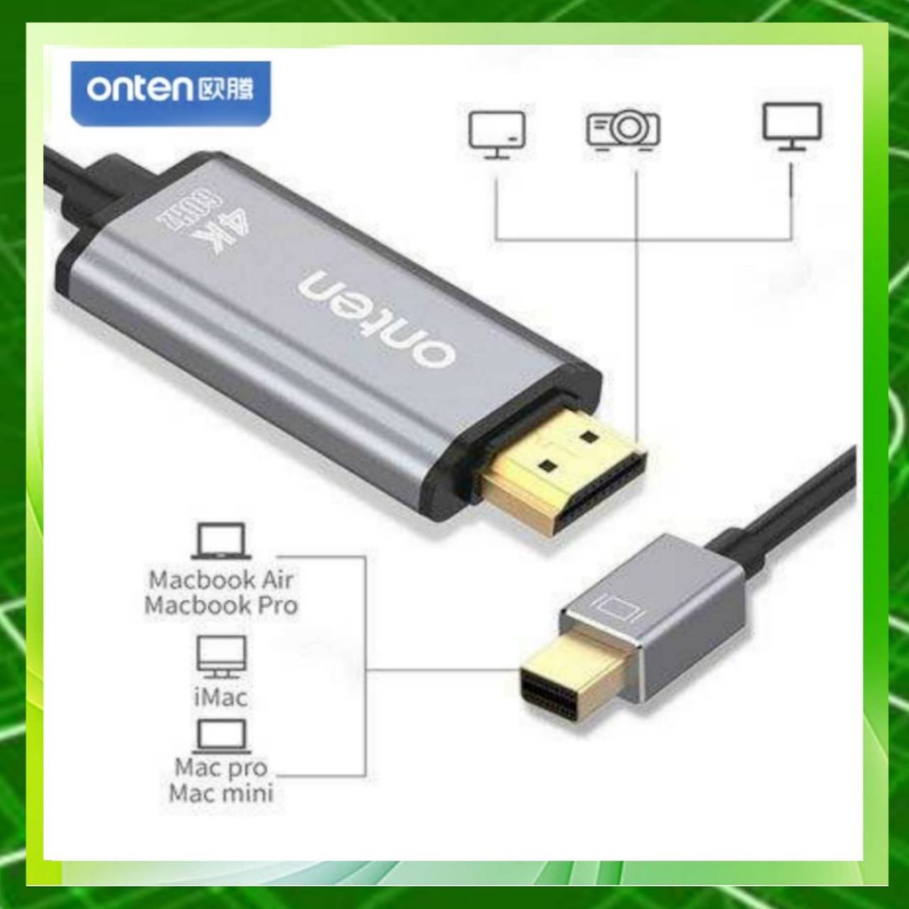 Onten Mini Display to HDMI cable 1.8 M รุ่น OTN-5130B
