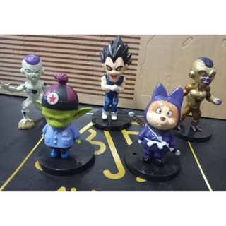 (set5ตัว)โมเดล ดราก้อนบอล dragon ball ขนาด2นิ้ว ลดราคาพิเศษ