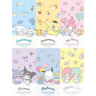 ผ้าเช็ดตัว Sanrio Character ผืนใหญ่ มาใหม่ เนื้อผ้านาโน ซับน้ำดี แห้งไว ขนาด 140×70cm สินค้ามี 7ลาย ตามภาพ