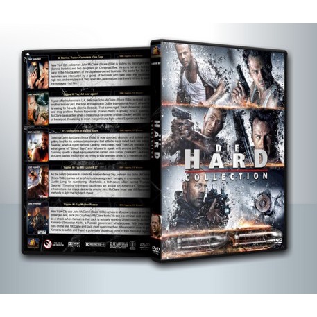 [ DVD Movie มีปก+สกรีนแผ่น-ไม่มีกล่อง ] Die Hard Collection (1988-2013) คนอึดตายยาก รวม 1 – 5 ภาค