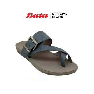 Bata LADIESSUMMER รองเท้าแตะแฟชั่น SLIP ON CONTEMP แบบหนีบ สีขาว รหัส 5711386 / สีน้ำเงิน รหัส 5719386