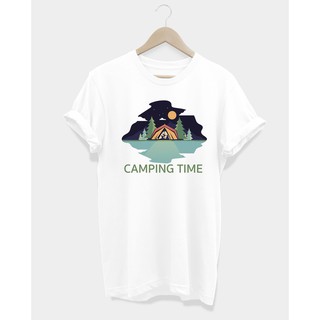 เสื้อยืด CAMPING TIME